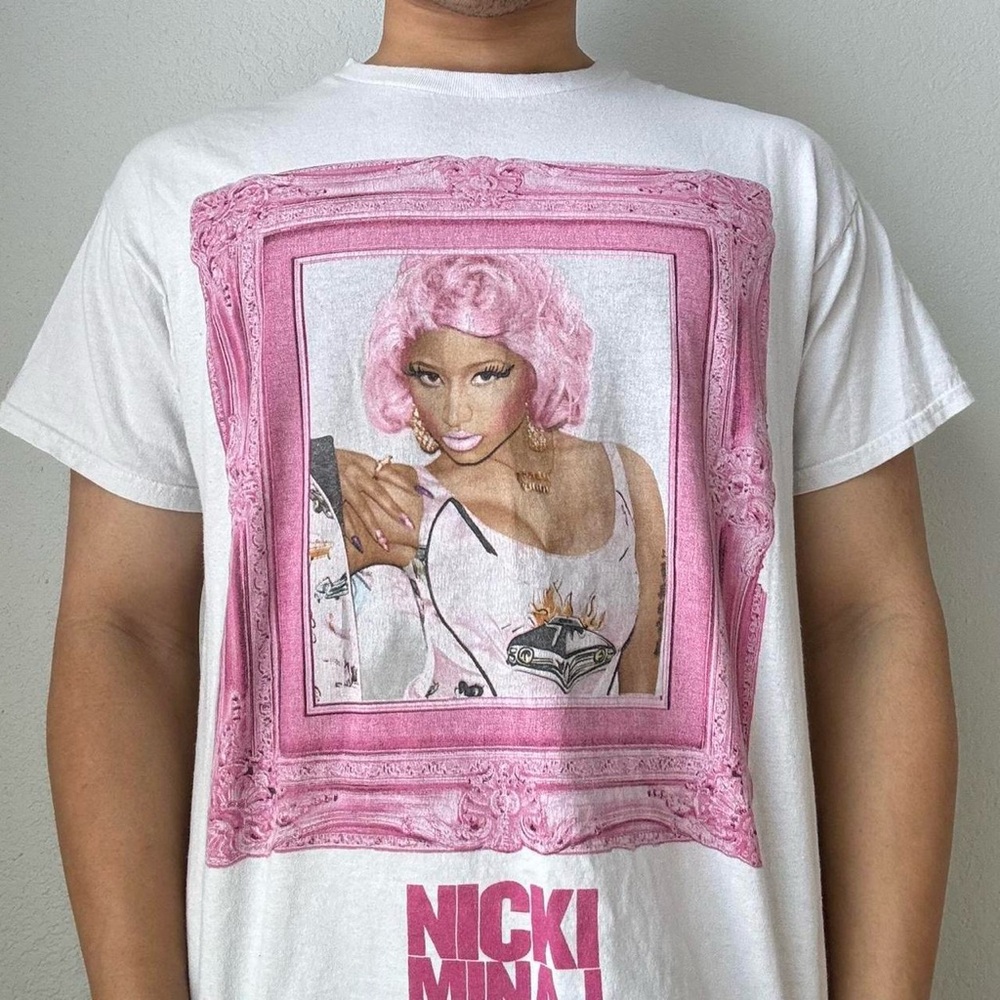 Nicki Minaj Rap Tee Graphics White Tee Shirt